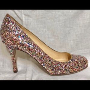KATE SPADE Karolina Multi GLITTER Pumps